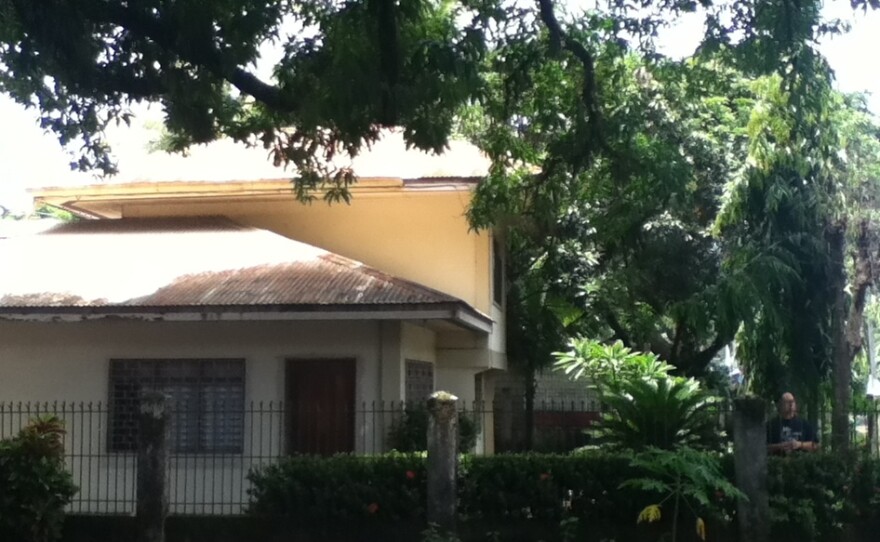 Lita's ancestral home, in a rural province about four hours north of Manila, has been refurbished over the years with money Lita has sent back from the United States.
