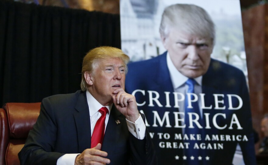 As with many campaign books, Trump's <em>Crippled America </em>functions in part as a supersized resume.