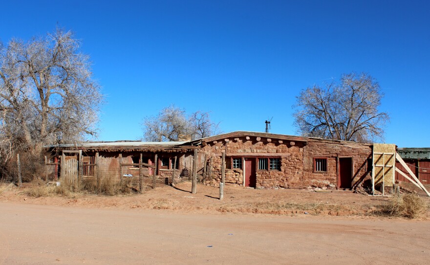 The Oljato Trading Post is an example of the traditional Navajo trading post.