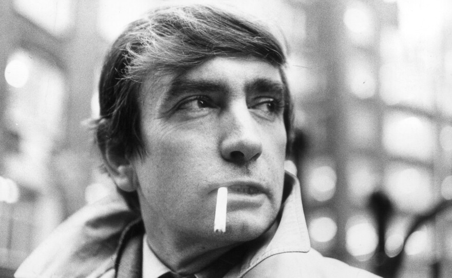 Albee was adopted as an infant but didn't have a good relationship with his adoptive parents. "We didn't belong in the same family," he said. He's pictured above circa 1967 in England, where the Royal Shakespeare Company was performing his play <em>A Delicate Balance.</em>