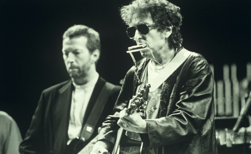 Eric Clapton and Bob Dylan.
