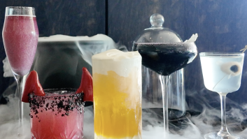 Halloween Cocktails at Vistal