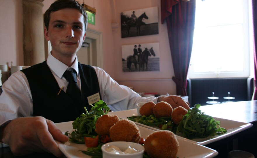 Lewis Leybourne, trainee supervisor at Chatsworth House.