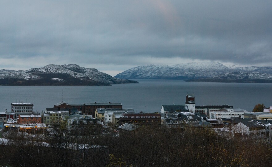 Kirkenes is known for its views of the Northern Lights.