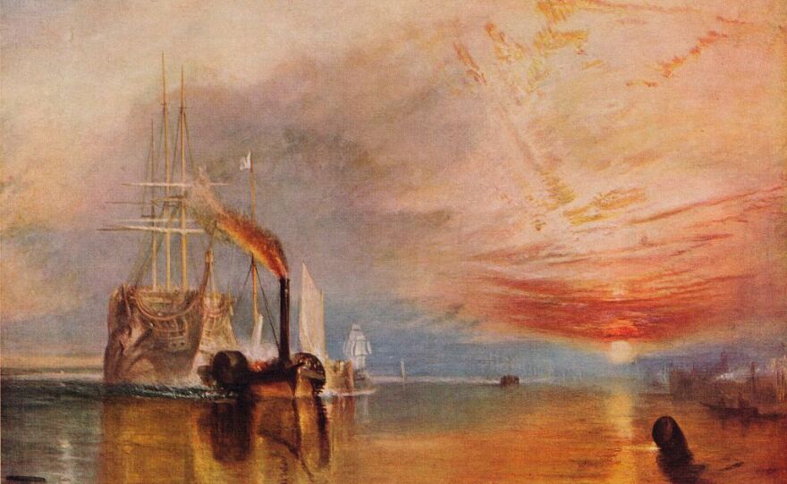 "The Fighting Temeraire," Turner's 1839 painting which will appear on the new £20 bill.