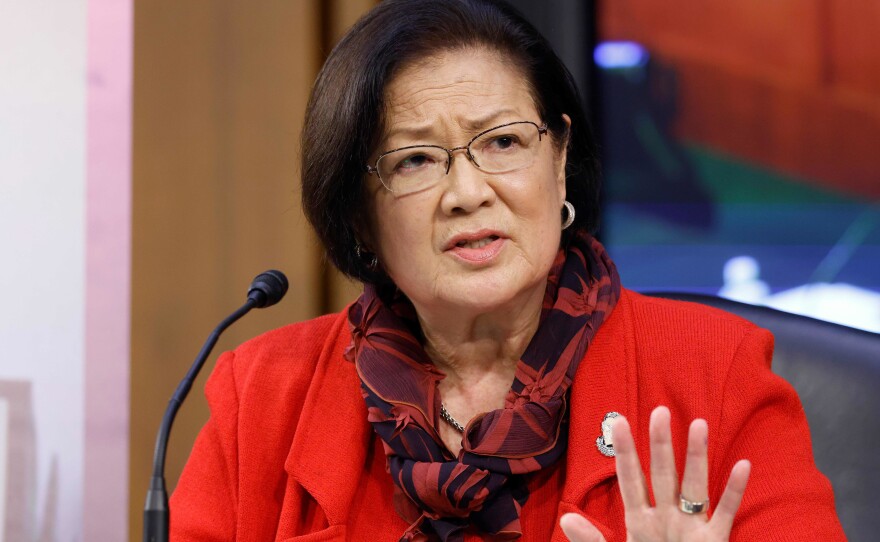 Sen. Mazie Hirono (D-Hawaii), says her immigrant journey, detailed in a new memoir, has driven her to "stand up to bullies."