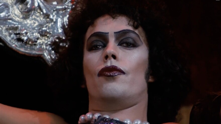 Tim Curry exuding all kinds of sexiness in "Rocky Horror Picture Show." (1975)