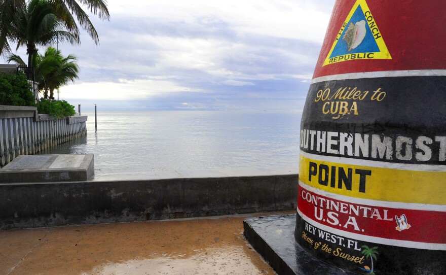 Cuba is 90 miles away from the southernmost point in the United States, in Key West, Fla. "There used to be a ferry that ran between the two islands every day," says 89-year-old Gregorio Garcia, who emigrated in 1958. "I hope they operate it again someday."