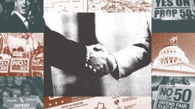 Electoral graphic illustrating the upcoming November election.