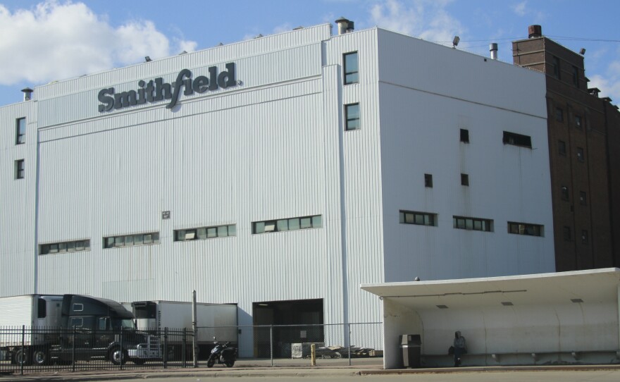 A Smithfield Foods plant in Sioux Falls, S.D., that produces 4% to 5% of the nation's pork supply has become the latest meat processing facility to shut down as COVID-19 sickens plant workers.