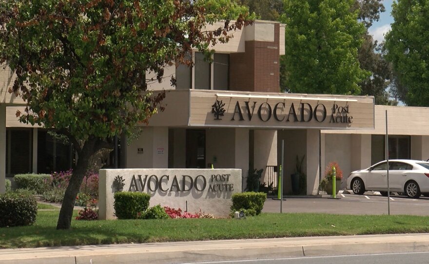 Pictured above is Avocado Post Acute in El Cajon, May 29, 2020.
