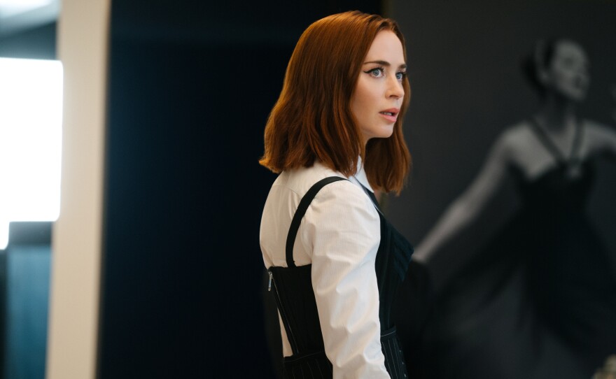 Emily Blunt as Emily Charlton.