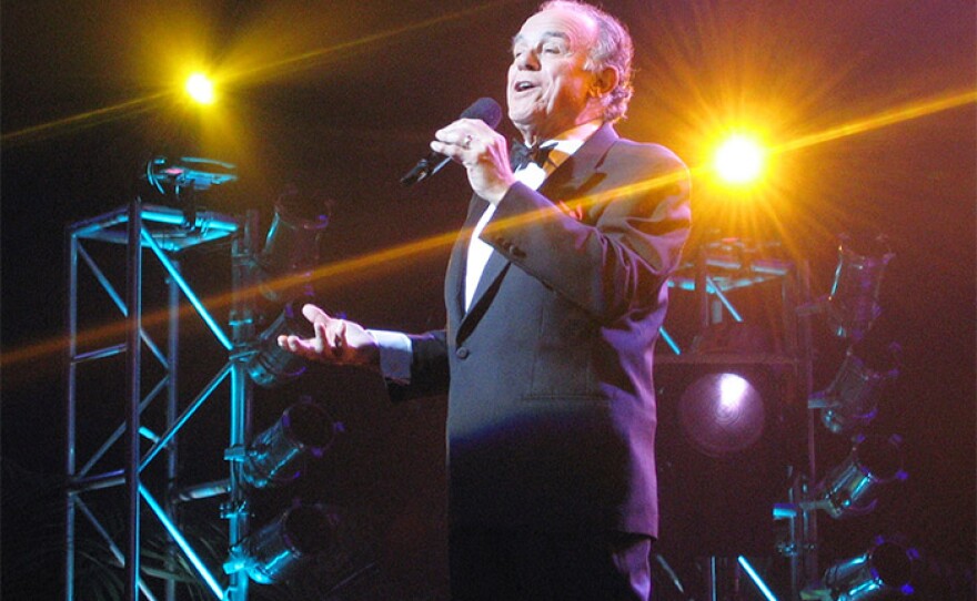 Italian crooner Julius LaRosa takes the stage to perform his classic "Eh Cumpare" and "Domani."