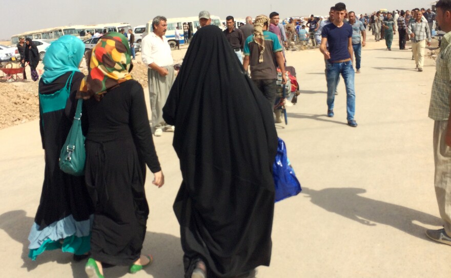 The disputed area around Maktab Khaled is one of the last passageways where civilians can travel between the relative safety of the Kurdish north and the one-third of Iraq that ISIS controls.