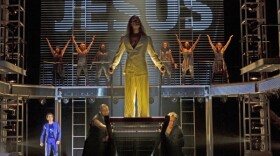 Paul Nolan and the Stratford Shakespeare Festival cast of "Jesus Christ Superstar."


