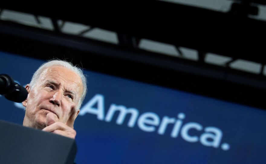 The White House says it's planning for the next phase of the coronavirus pandemic. Politically, COVID has President Biden in a precarious position.