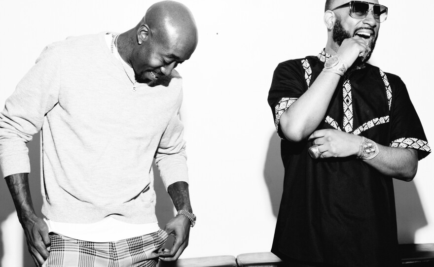 Rapper Freddie Gibbs and Madlib. Their latest project, <em>Bandana </em>is on our short list of the best albums out on June 28.