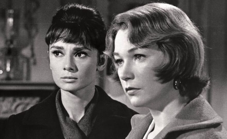 Audrey Hepburn and Shirley MacLaine star in "The Children's Hour" (1961), one of the "problematic" films TCM is showcasing this month as part of its TCM Reframed: Classic Films in the Rear View Mirror.