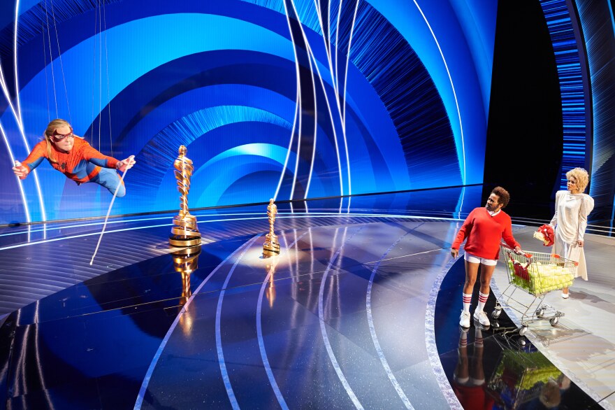 Amy Schumer, Regina Hall, Wanda Sykes host the live ABC telecast of the 94th Oscars® at the Dolby Theatre at Ovation Hollywood in Los Angeles, CA, on Sunday, March 27, 2022.	