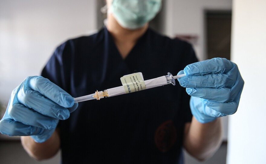 The U.K. has approved use of the COVID-19 vaccine developed by Pfizer and  BioNTech.