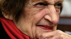 Helen Thomas, at the White House in 2008.