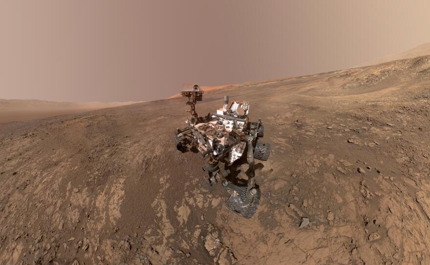 Two rock samples taken by NASA's Curiosity rover were found to contain organic molecules.