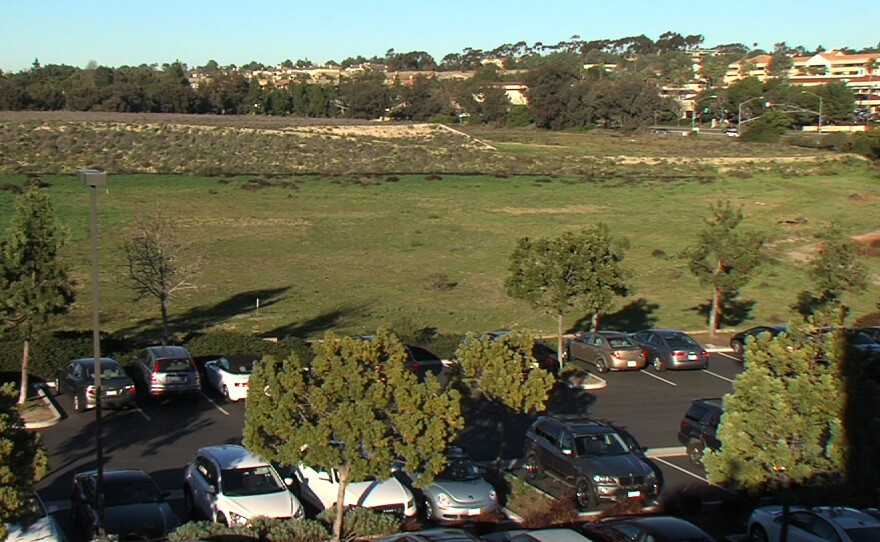 The site of the proposed One Paseo development in Carmel Valley, Jan. 9, 2015.