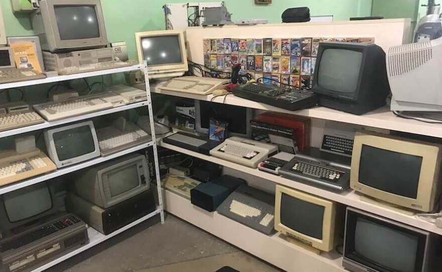 The IT 8-bit museum in Mariupol, Ukraine housed historic computers before it was destroyed.