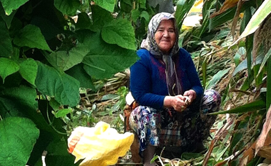 Nazmiye Cakir, a 60-year-old "bird whistler," learned the whistled language from her grandparents, and still uses it. "The one thing you don't whistle about is your love talk," she says with a laugh, "because you'll get caught!"