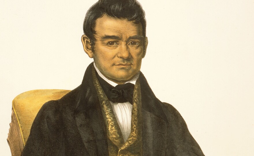 Cherokee chief John Ross battled the U.S. government for decades on behalf of his people.