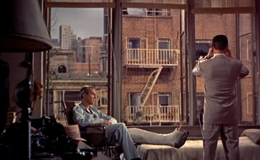 James Stewart stars in Alfred Hitchcock's "Rear Window," which kicks off Anjelika Film Center's Hitchcocktober film series on Oct. 4.