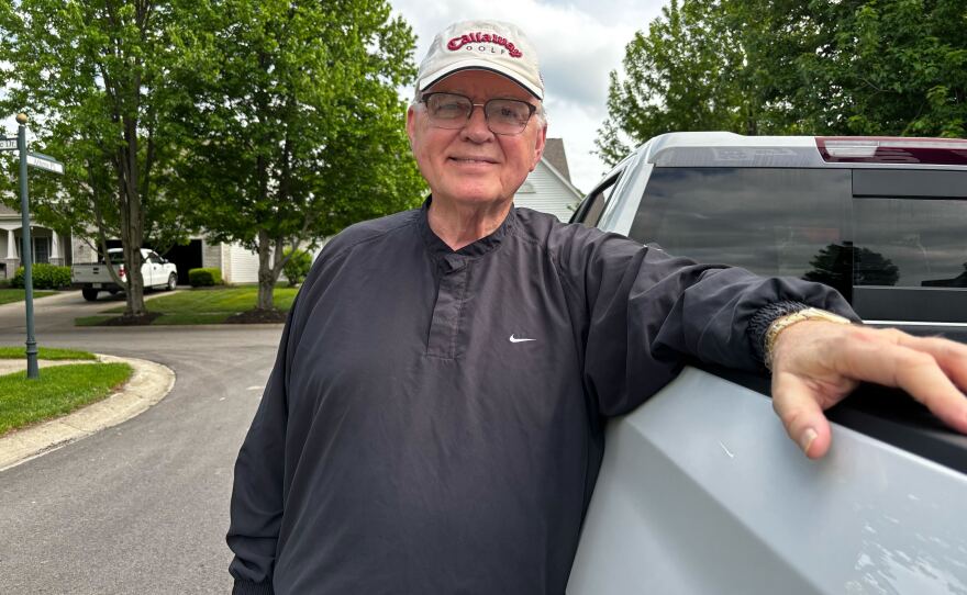 Indiana state Sen. Jim Buck has served in the state senate for 18 years. He's facing the toughest re-election of his career after voting against redistricting and facing political consequences brought by President Trump and his allies.