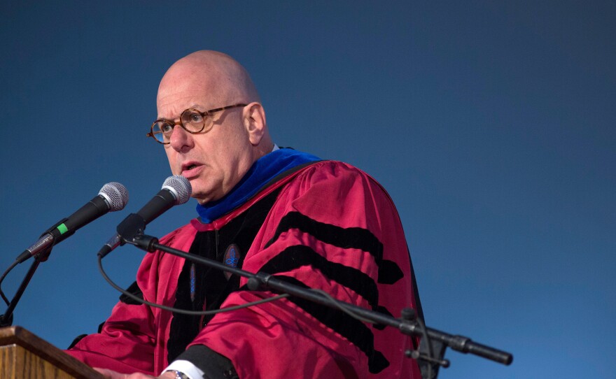 Bard College President Leon Botstein speaks during the 153rd Commencement at Bard College, May 25, 2013, in Annandale-on-Hudson, N.Y.
