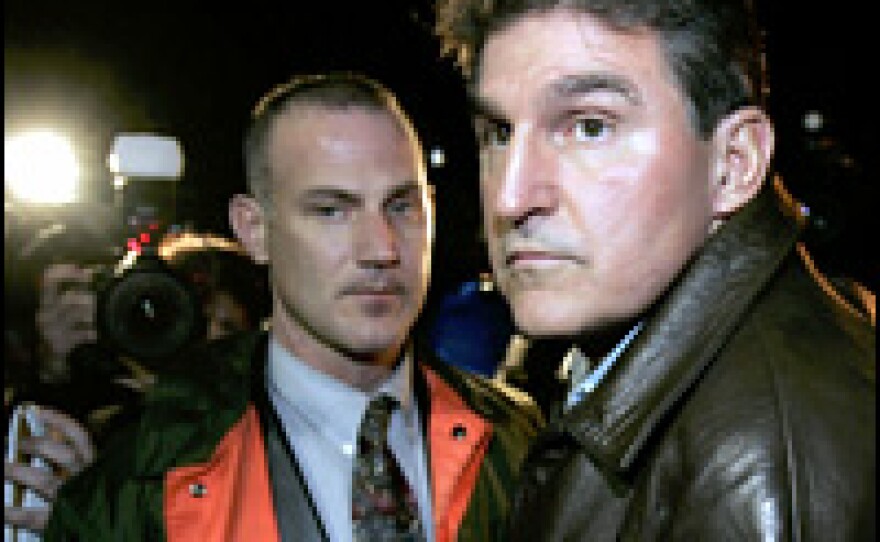 West Virginia Gov. Joe Manchin, after a press conference in the early hours of Jan. 3.