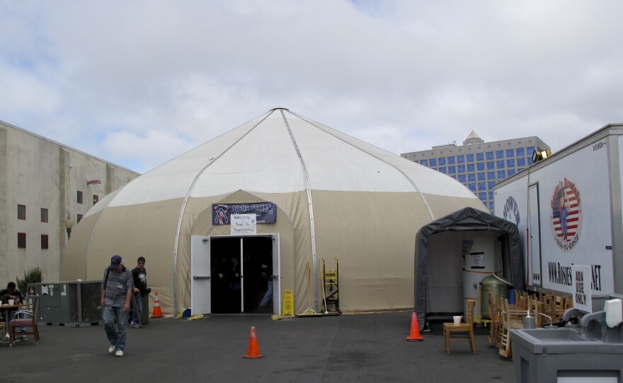 The use of the temporary winter shelter — which was scheduled to close April 1 — has been extended for another three months by San Diego Mayor Bob Filner and the city council.