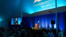 CSUSM President Karen Haynes delivers her 2018 Report to the Community, Feb 8th 2018