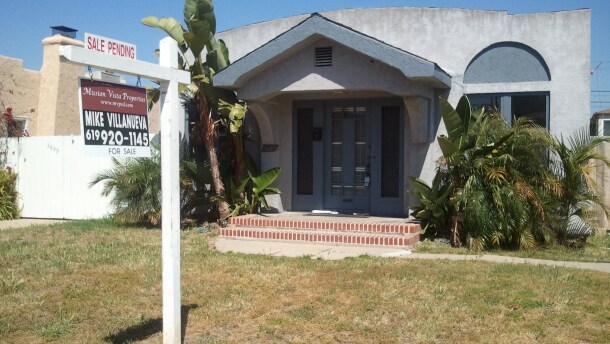 A local home for sale in San Diego.