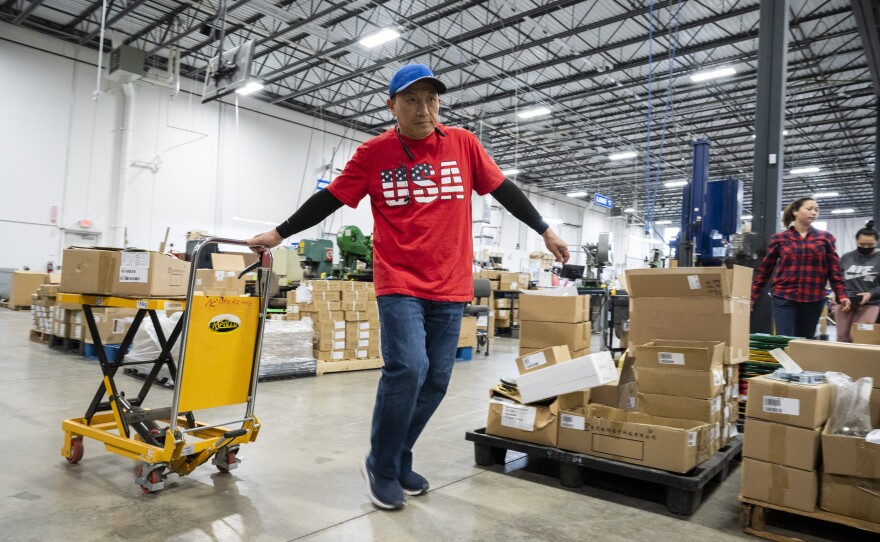 Boon Xiong has worked at MISCO for 23 years, one of about 100 employees at the St. Paul, Minn. plant.