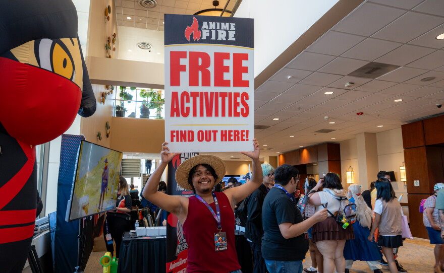 Anime San Diego’s sister convention Anime Riverside. Undated photo.