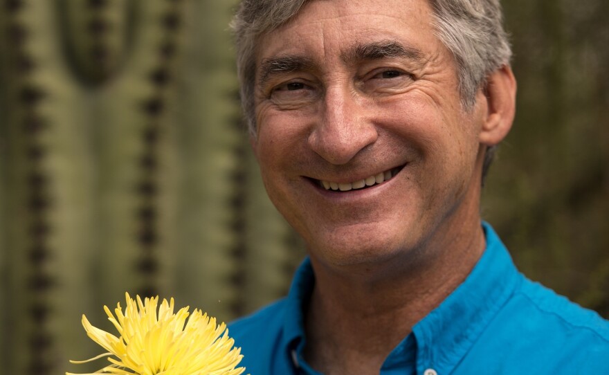 Pollination ecologist Stephen Buchmann is also the co-author of <em>The Forgotten Pollinators.</em>