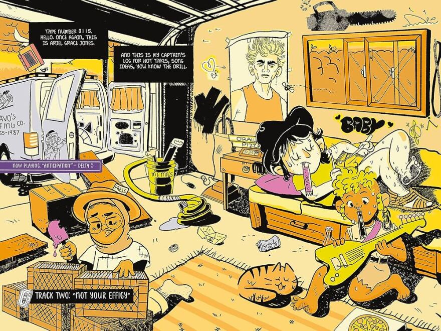 Bianca Xunise, creator of "Punk Rock Karaoke," will be on a panel about punk comics.