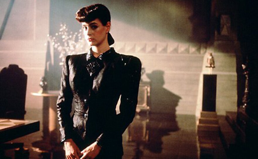 Sean Young stars as Rachel, a woman who doesn't realize that she is a replicant in "Blade Runner."
