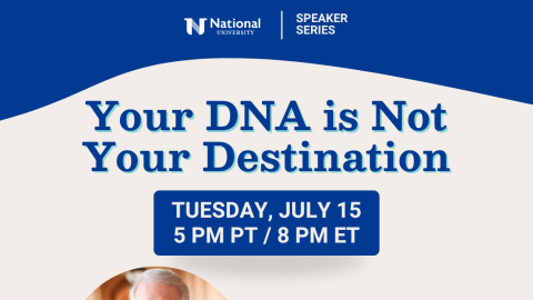 NU Speaker Series: Your DNA is Not Your Destination