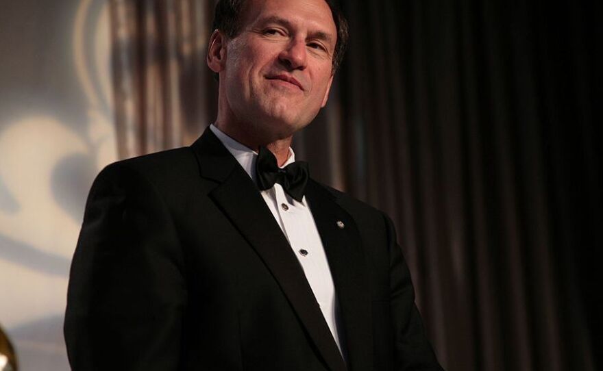 Justice Samuel Alito, seen here in 2007, has emerged as the workhorse of the Supreme Court's conservatives and has spent his time on the court forcefully shaping its opinions.