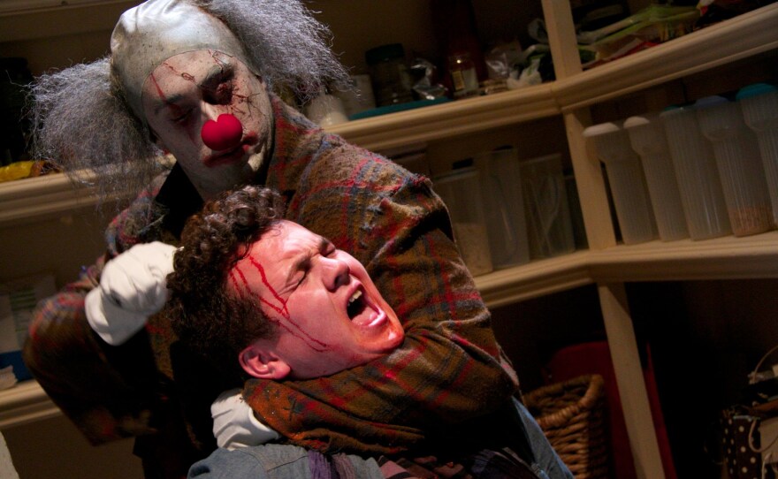 Ross Noble plays a clown out for revenge in "Stitches," the Day 24 pick in our month of Streaming Horror.