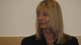 San Diego City Councilwoman Donna Frye at a political forum on March 5, 2010. Frye recently announced she would not run for a seat on the San Diego County Board of Supervisors.