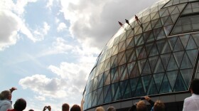 STREB performing "Sky Walk," as part of the London 2012 Cultural Olympiad.