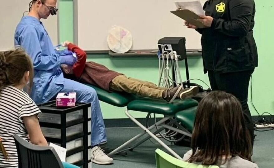 Mobile dental clinics organized by the Healthy Communi(Wendy Madson) ties Coalition help ensure Lyon County, Nev., students receive cleanings, screenings, X-rays, and more.