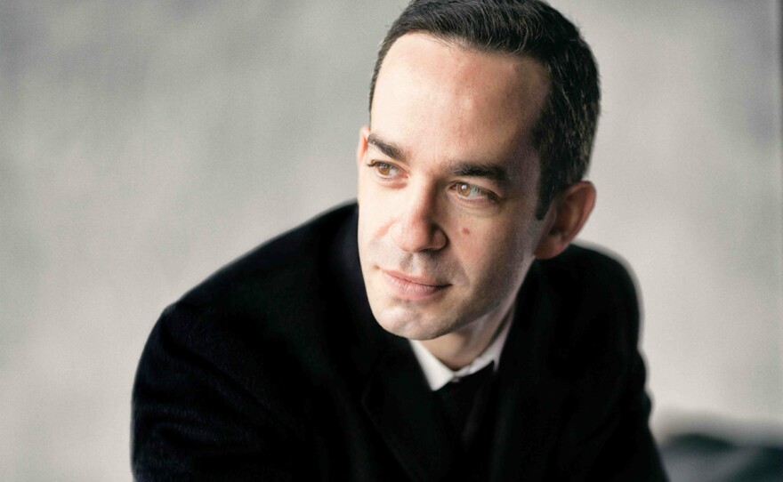 A promotional photo of SummerFest music director, Inon Barnatan.