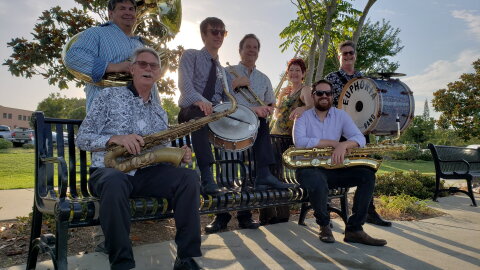San Diego's Euphoria Brass Band in an undated photo.